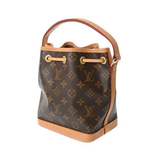 Louis Vuitton Brown Monogram Handbag Canvas Noe